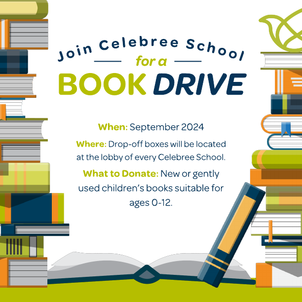 Book Drive Graphic